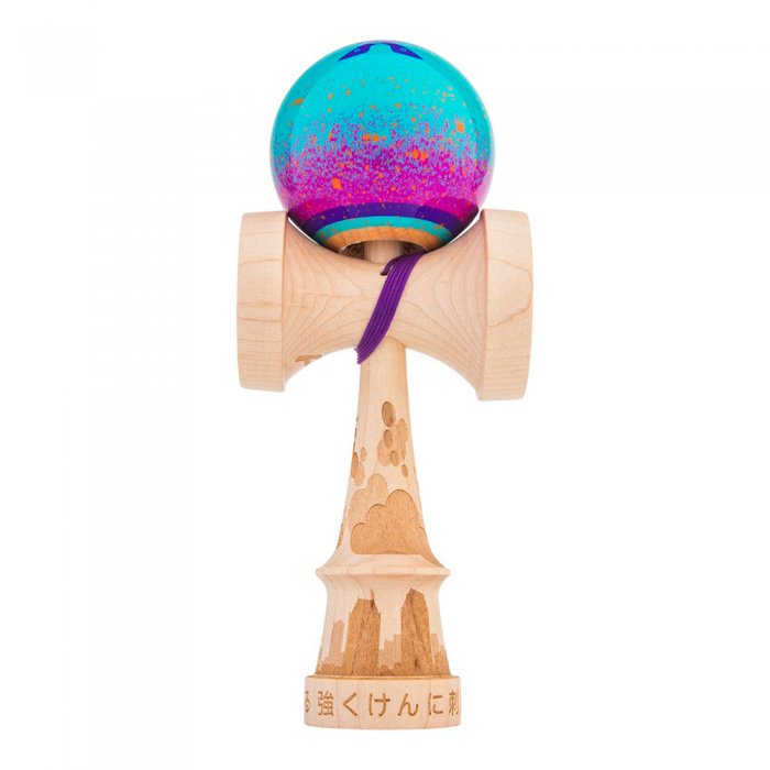 Kendama USA Pro Model Luna Shape Kenyatta Williams V2 Superstick